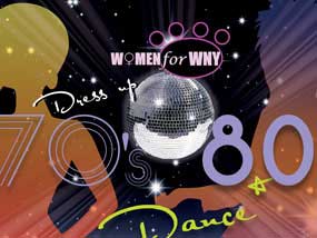 Women for WNY (West New York) flyer design for non-profit organization in NJ. Design by Cesar Omar Sanchez